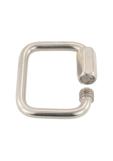 Paslanmaz Çelik Kare Hızlı Bağlantı Kilitleme Karabina Asma Kancası Delta Kanat Paraşütü Açık Kamp Yürüyüşü İçin Tokası