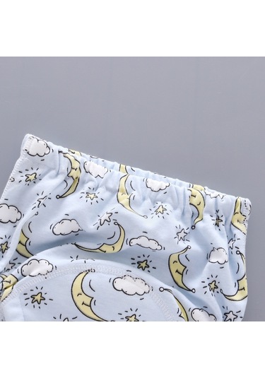 Xindoker Yaz Ve Bahar İçin Nefes Alabilir 6 Katlı Gazlı Bebek Bezleri - Yeniden Yıkanabilir Öğrenme Külodu 24-36 Kg L Beden 3 Numara