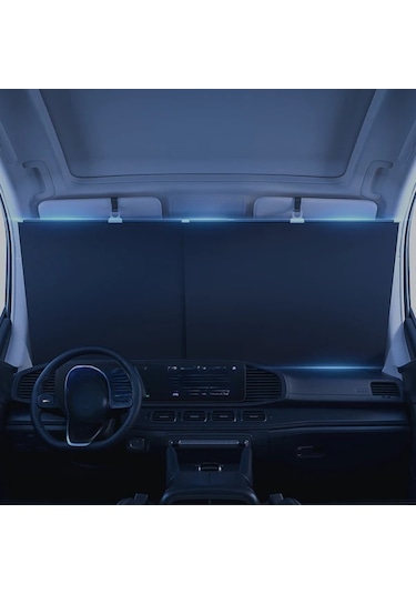 Dashanshop Küçük Boy Otomobil Ve Ev İçin Çekmeli Güneşlik Ve Yalıtım Perdesi