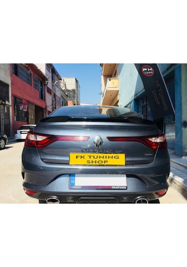 Renault Megane 4 Yarasa Spoyler Polyester-Boyasız