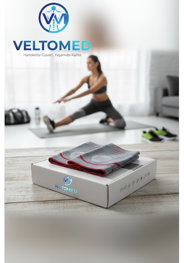 Veltomed Tekli M Beden 3d Örme Sporcu Dizlik Diz Koruyucu