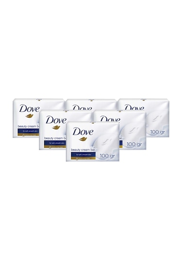 Dove Beauty Cream Bar Güzellik Sabunu 6 x 90 G
