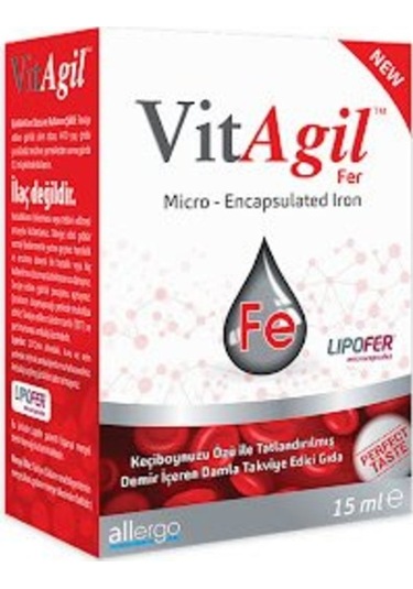 Vitagil Fer Demir Damla 15 Ml