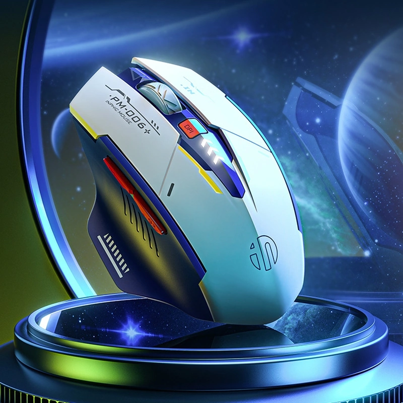 Sones Inphic F9 Mecha Kablosuz Fare Şarjlı Ofis Oyun Faresi Diğer