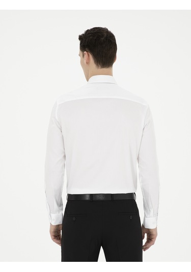 Pierre Cardin Erkek Beyaz Gömlek Basic 50286102-vr013