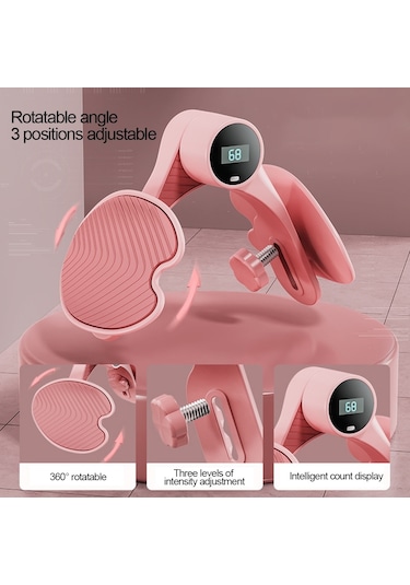 Sones Pelvik Kas Egzersiz Cihazı Güzel Bacak Egzersiz Cihazı, Renk: Mor