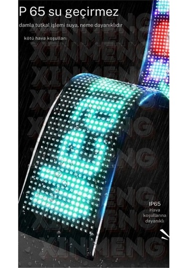 Artfulabode Rgb Panel Mobil Matrix Led Kumandalı Hareketli Ekran Dijital Dv