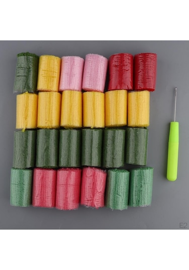 1 Takım Yastık Halı Bitki Çiçek Çim Dıy Dikiş El Sanatları Kitleri