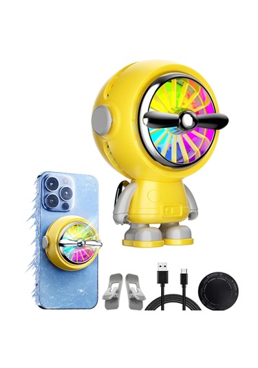 Ultra Kaliteli Klimalı 2in1 Telefon Sogutucu Magsafe+mandallı Ali