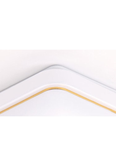 Yifomall Kare Led Tavan Aydınlatması 220v Beyaz, Modern Abs Kasa, Mutfak Balkon Odaları İçin Gümüş