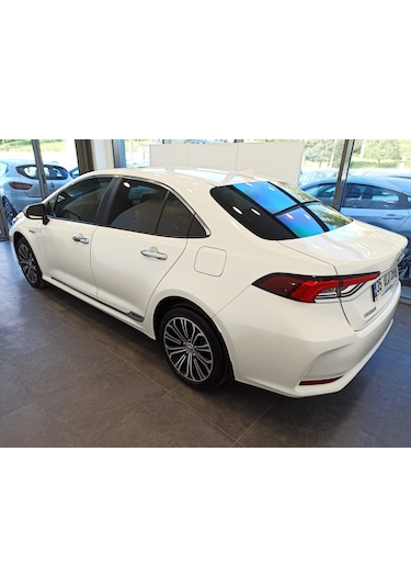 Toyota Corolla Uyumlu 2019-2022 Kapı Kolu Kaplaması Nikelaj