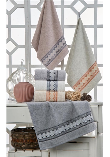 Şıkel Cotton Havlu 50 90 Otantik Çok Renkli