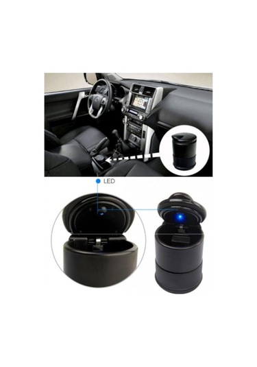 Periboia Işıklı Oto Küllük