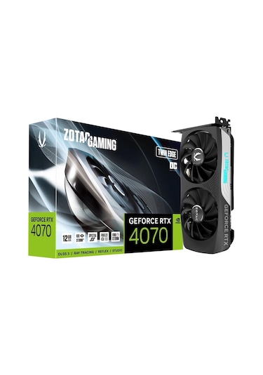 Zotac NVIDIA GeForce RTX 4070 Twin Edge OC ZT-D40700H-10M 12 GB GDDR6X 192 Bit Ekran Kartı