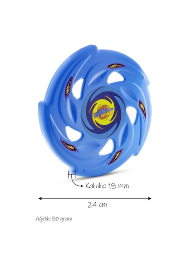 Frisbee Frizbi Fırlatma Diski Disk Atma Oyunu Çocuk Yetişkin Plaj Bahçe Oyuncak 24 Cm 4lü