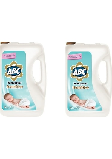 ABC Çamaşır Yumuşatıcısı Sensitive 2 x 5 L