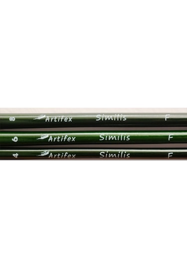 Artifex Vegan Yağlıboya Düz Resim Fırçası - 1 Adet Similis No4