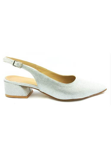 Christina Gümüş 41 43 Büyük Numara Kadın Ayakkabı GÜMÜŞ