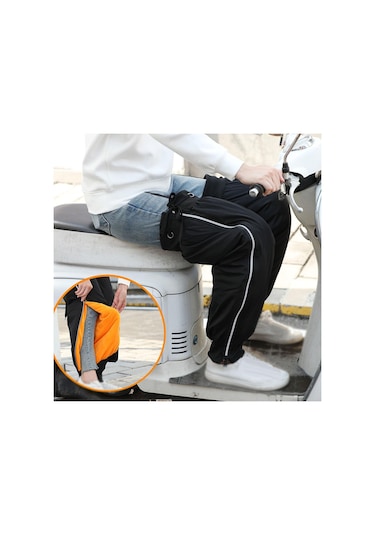 Suntek Motosiklet Su Rüzgar Geçirmez Bacak Isıtıcı 70 CM