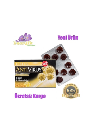 Cistus Ballı-Limonlu Pastıl- Cistus Pastil