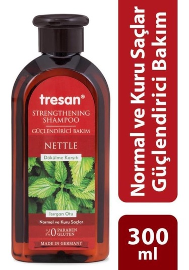 Tresan Isırgan Otu Şampuan 300 Ml Normal Ve Kuru Saçlar Tüm Saçlar