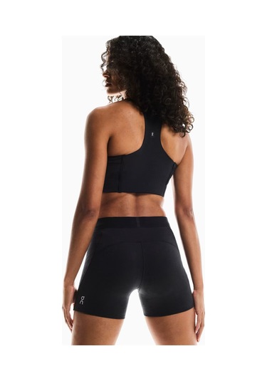 On Pace Tights Short Cleancloud Kumaşlı Kadın Koşu Taytı Siyah