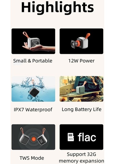 Ebitda Xdobo Prince 1995-ıı Bluetooth Hoparlör - 12w Ses, Tws Bağlantı, Ipx7 Su Geçirmez