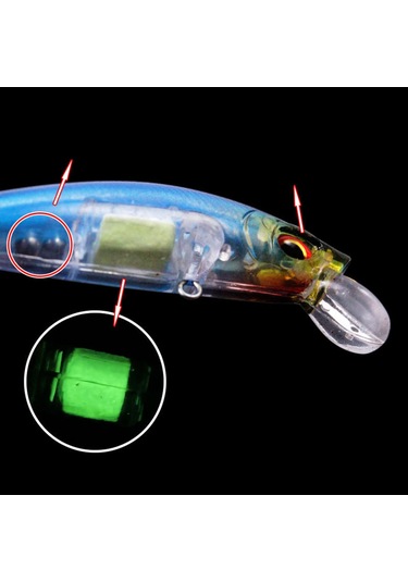 Homyl Balıkçılık Lures Yüzey Mücadelesi Kırmızı-sırt