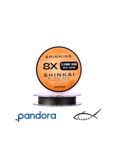 Pandora Shinkai Spinning İp Misina 150mt 0.23 MM
