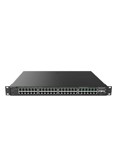 Ruıjıe 48 Port 370W Full Poe Reyee RG-NBS3100-48GT4SFP-P Gıgabıt 4x Sfp Yönetilebilir Switch