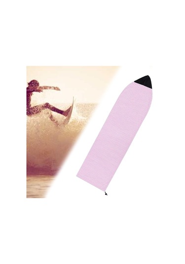 Suntek Snowboard Için Sörf Tahtası Çorap Örtüsü 230cmx50cm-pembe Pembe