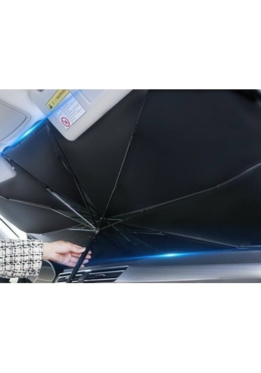 Novahub Rivero Blesiya Katlanır Araba Ön Cam Şemsiye 140x126x80 Cm