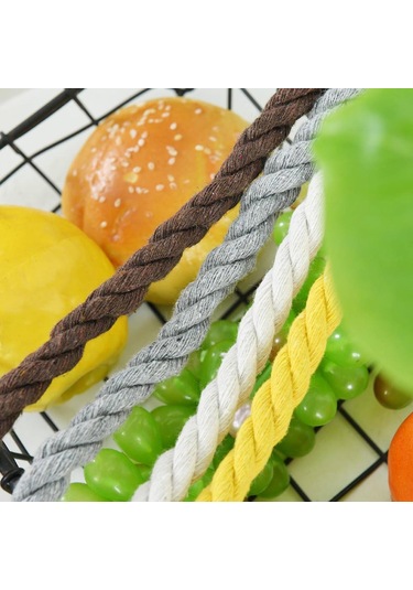 Suofeng "çift Toplu Perde Bağlama İpi - Şık Ve Pratik Perde Aksesuarı" Sarı