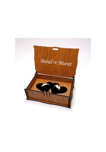 Ahsen Çift Gümüş Alyans Yüzük Söz Nişan Yüzükleri Kişiye Özel Ahş