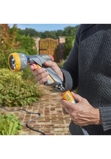 Hozelock 2694H Yuvarlak Başlıklı 7 Ayarlı Hortum  Tabancası Pro