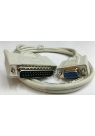 25 Pin 9 Pin Kablo Dişi 9 Pin Erkek 25 Pin Kablo 1.8 Metre