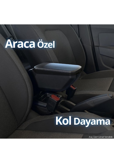 S-dizayn Renault Clio 5 Kol Dayama Kolçak Geçmeli Abs Siyah 2019 Üzeri A+kalite
