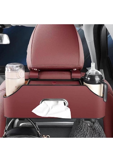 Sunup Sn-24877 Çok Fonksiyonlu Araç Arka Koltuk Organizer Siyah