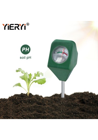 Lebihmurah 4640 Yıeryı Mini Toprak Ph Ölçer Toprak Asitliği Ve Alkalinite Test Cihazı Metal Prob İle Saksı Bitkileri Çiçekler Test Araçları