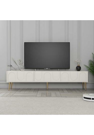 Variant Lyon Alt Tv Ünitesi - Krem / Altın
