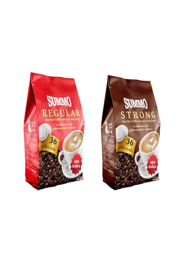 Summo Senseo 1 Adet Regular ve 1 Adet Strong 72'li Avantaj Paketi