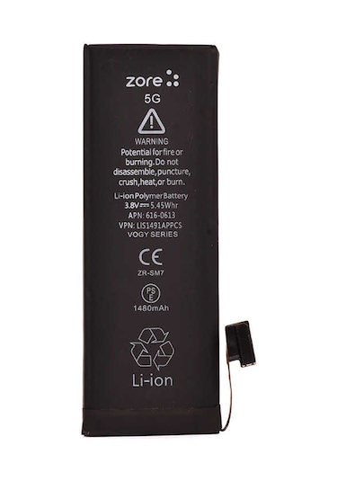 Apple Uyumlu iPhone 5G  Zore Vogy Batarya