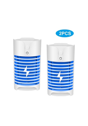 İki Adetlik Akıllı Işık Kontrollü Elektrikli Sinek Yakalayıcı