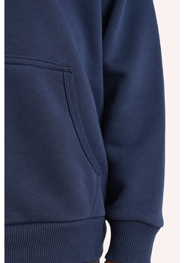 Panço Erkek Çocuk Yakalı Sweatshirt Lacivert 2421bk08028-4792 001 Lacivert