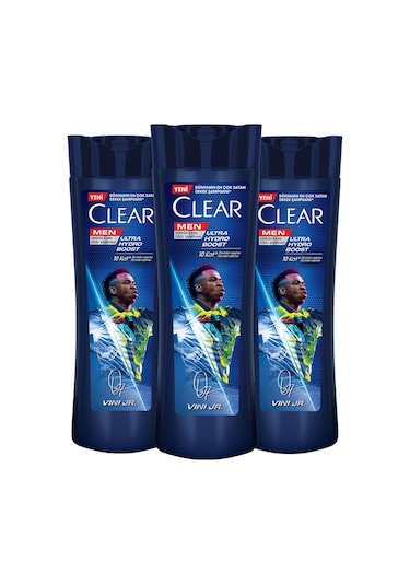Men Kepeğe Karşı Etkili Şampuan Vinícius Júnior 350 Ml X3