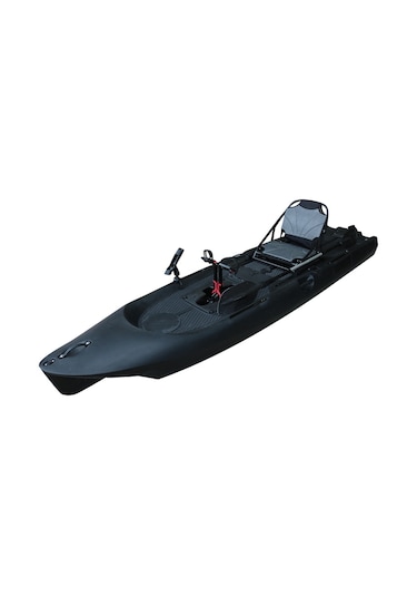 Sup Pro Tek Kişilik Pedallı Balıkçı Kanosu Siyah