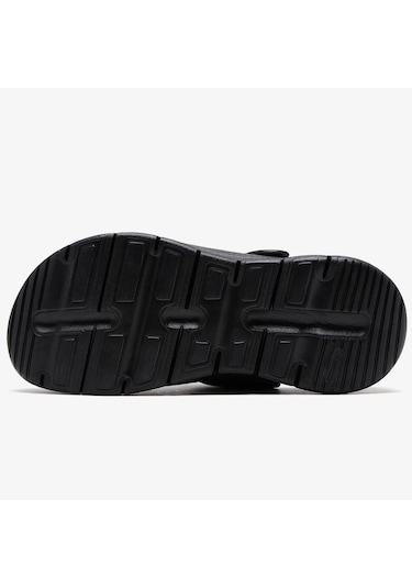 Skechers Airch Fit Foamies Valiant Mens Sandals Erkek Günlük Terlik Siyah Bej