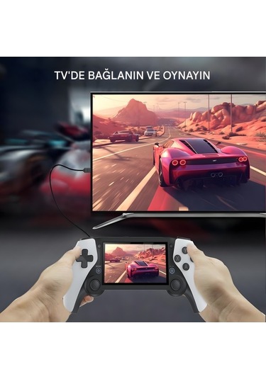 Konsol Plus M25 Retro El Oyun Konsolu 64 Gb 20 000 Oyunlu Tv Bağlama Özellikli