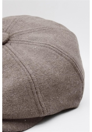 Erkek Bej Kasket Baretta Peaky Blinders Şapka - Standart Bej
