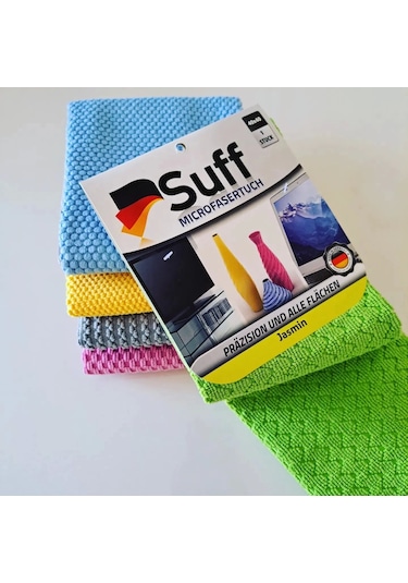 Suff Jasmin Mikrofiber Bez Çok Renkli 40 x 40 CM